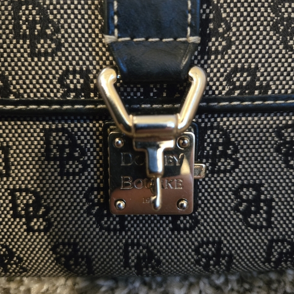 Dooney & Bourke Black and Gray Clutch - Picture 3 of 12
